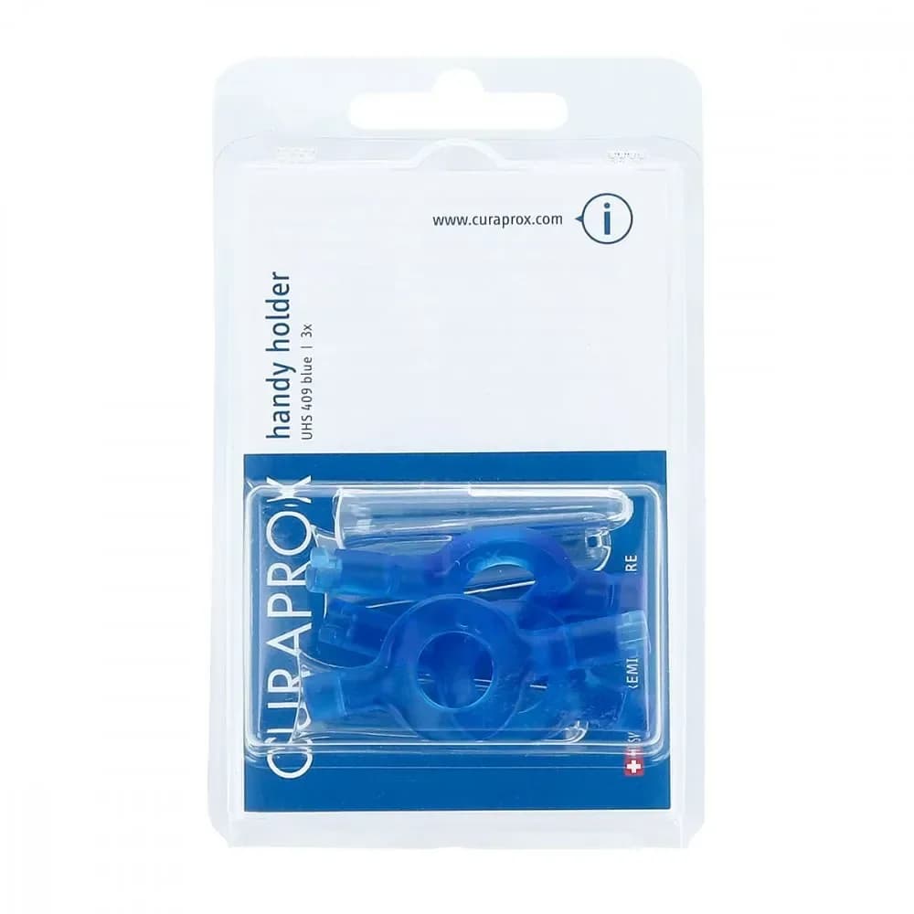 Curaprox UHS 409 Halter home + travel 3 St