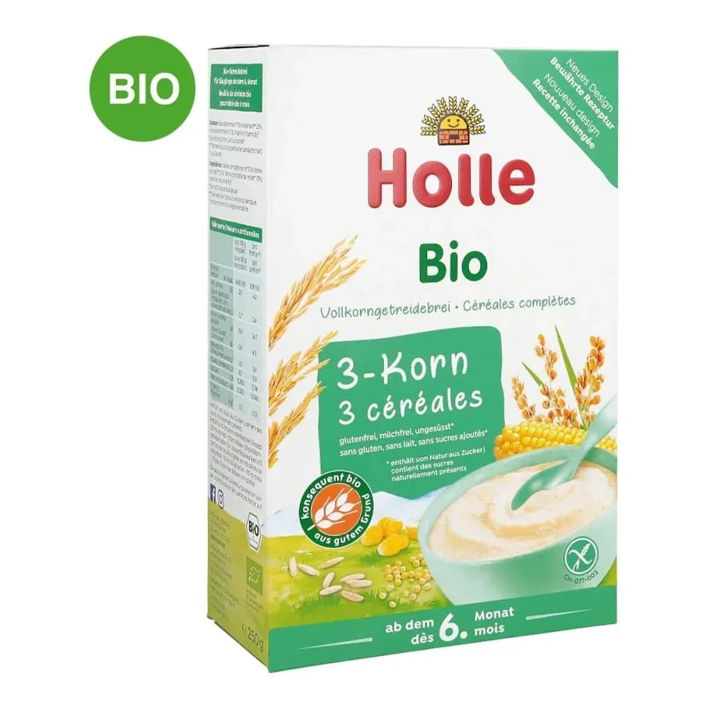 Bio-Getreidebrei - 3-Korn