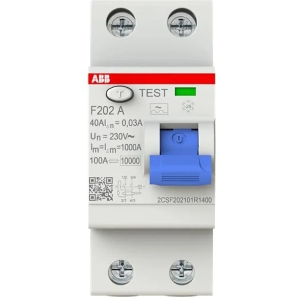 F202 a-40/0.03 residual current device