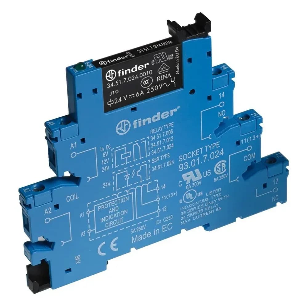 Finder Koppelrelais 6,2mm 38.51.7.024.5050