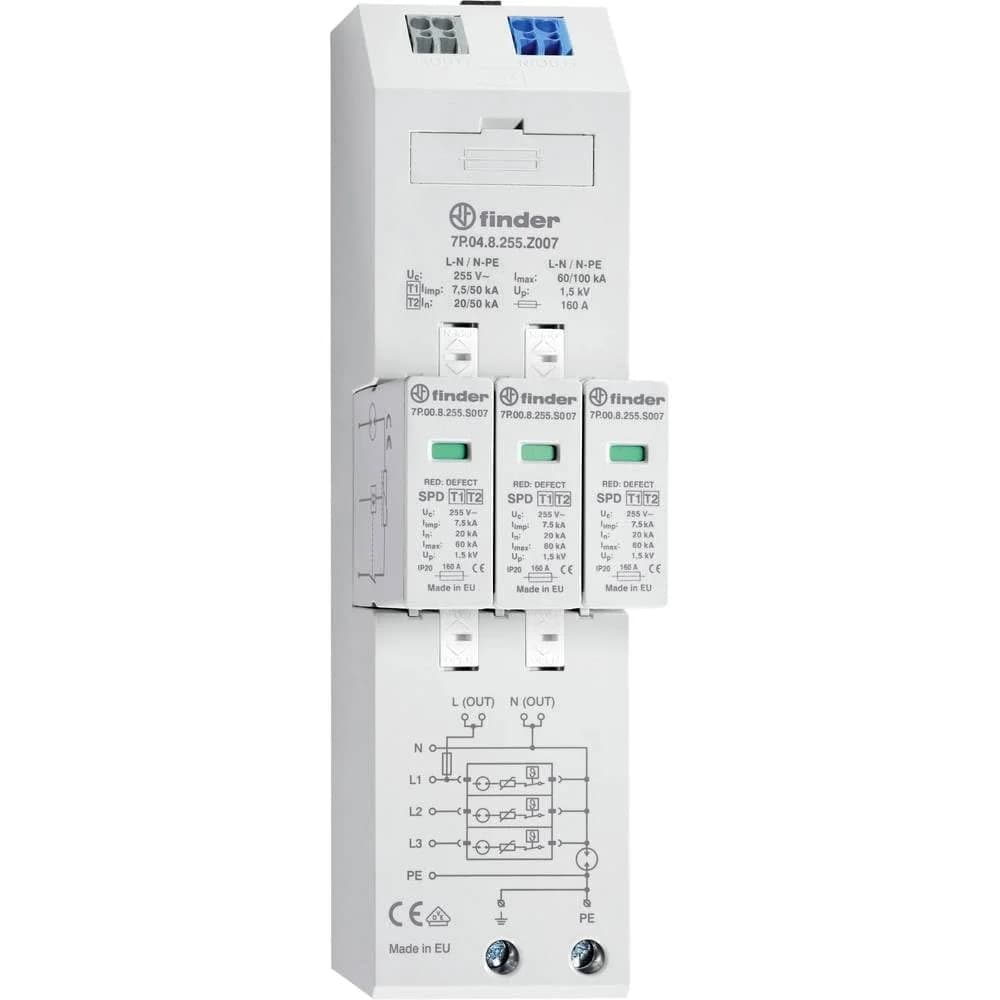 Finder Kombiableiter 7P.04.8.255.Z007