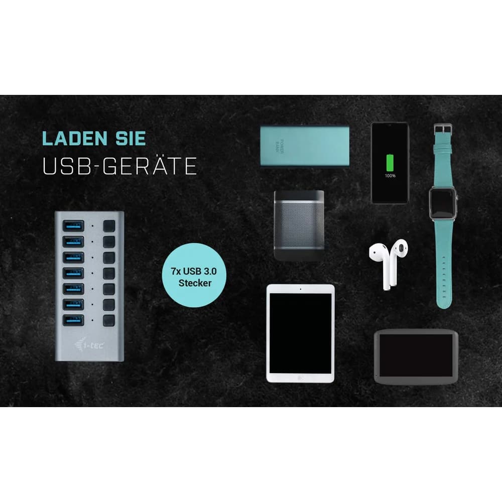 i-tec USB 3.0 Charging HUB 7 port