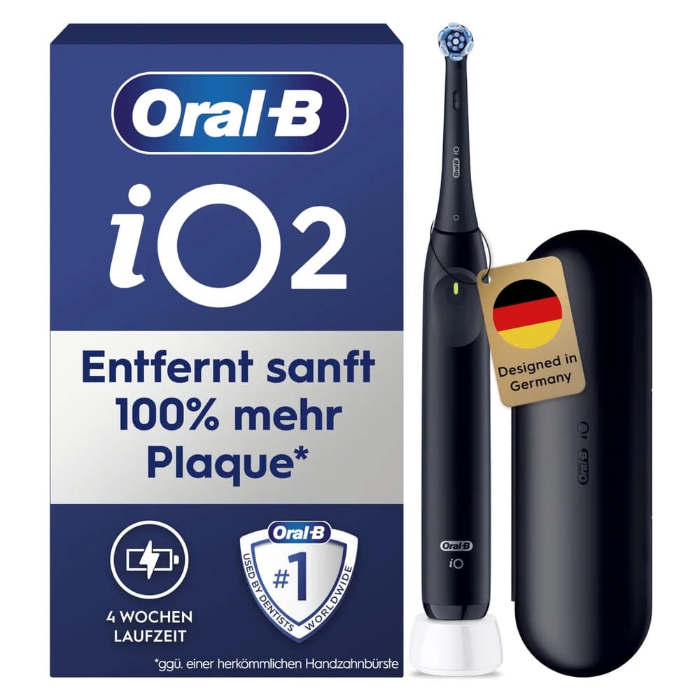Oral-B Elektrische Zahnbürste schwarz