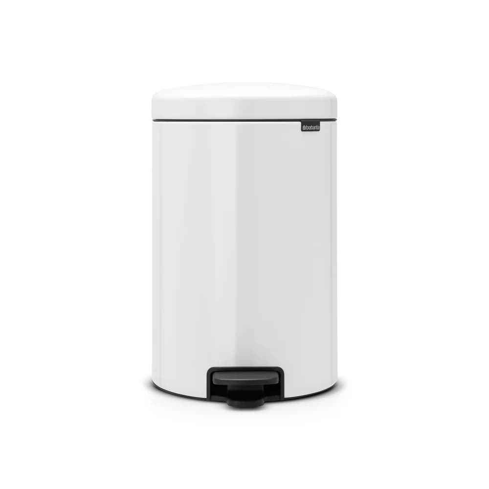 Newicon Pedal-Mülleimer 20 l weiß