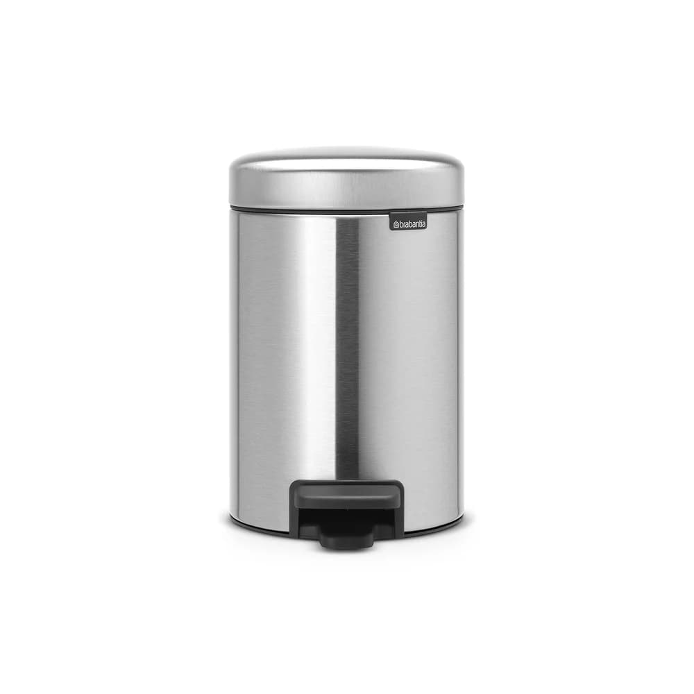 Brabantia Newicon, Abfalleimer, Silber
