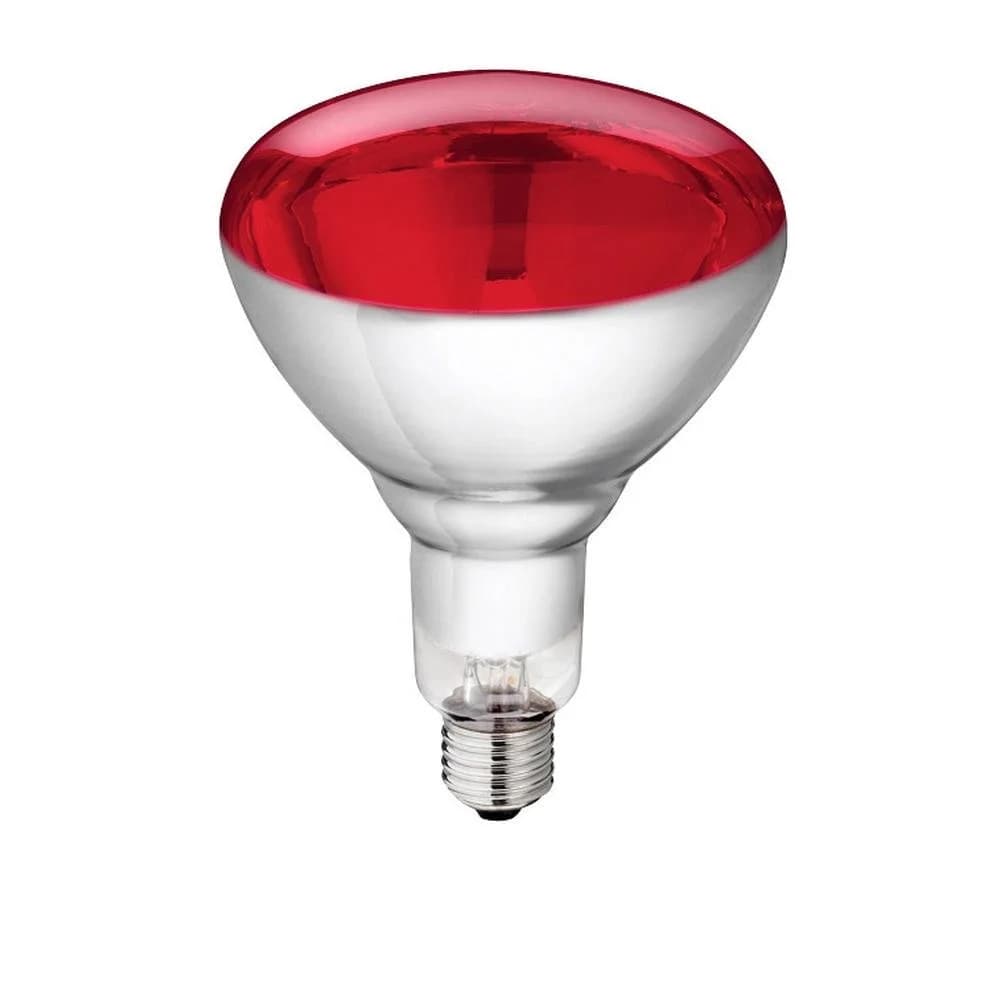 Infrarot Glühbirne Heat lamp BR125 150W Red Dimmable E27
