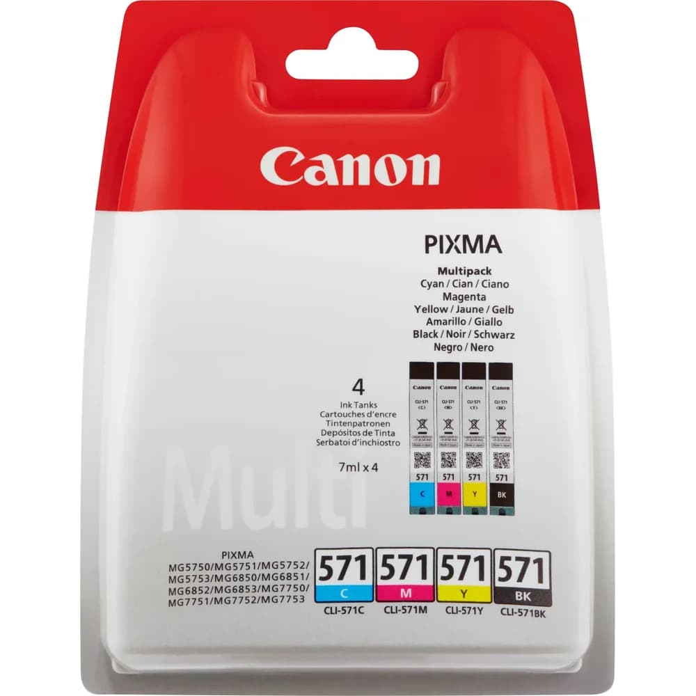 Canon CLI-571 C/M/Y/BK Multipack