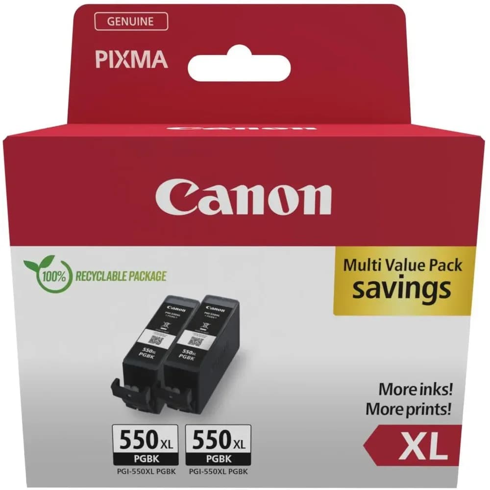 Canon PGI-550XL BK Twin Pack
