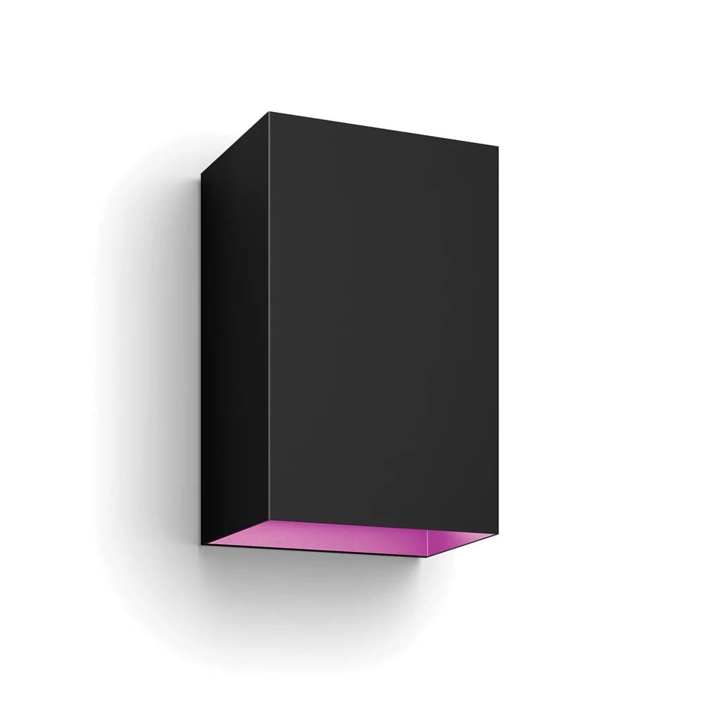 Hue Resonate Outdoor Wandleuchte - Schwarz