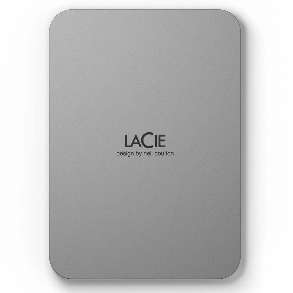 LACIE Mobile Drive Moon Silver USB-C 4TB