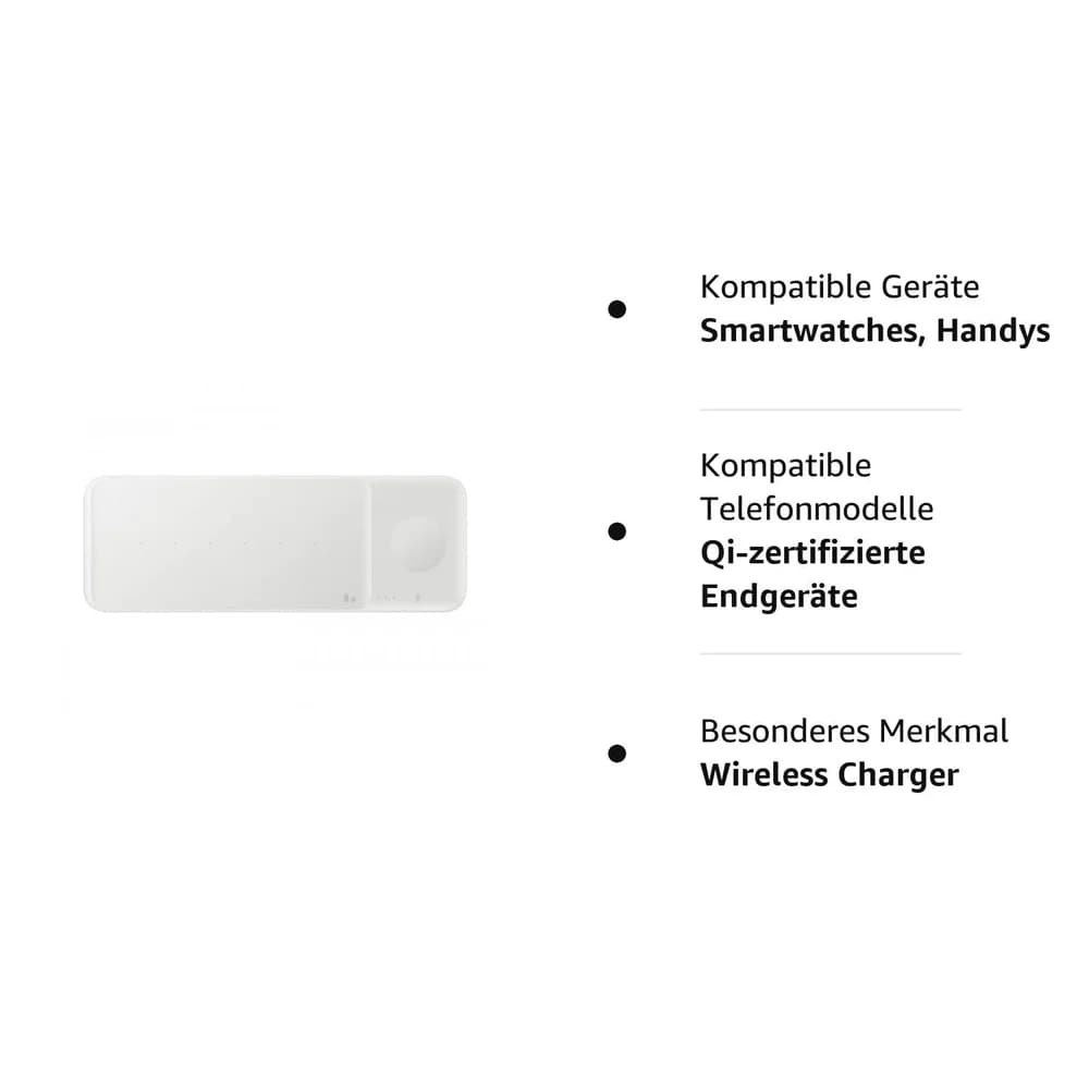 Wireless Charger Trio EP-P6300 - Weiß