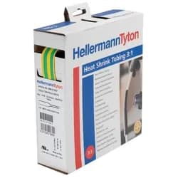 HellermannTyton Schrumpfschlauch HIS-3-12/4-POX-GNYE