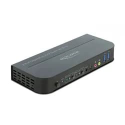 Delock 11482, KVM Switch, Schwarz