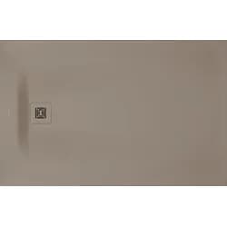 Duravit Rechteck-Duschwanne Sustano 140x90x3cm, greige matt