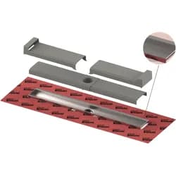 TECE 601003 TECEdrainline-Evo Rinne mit WFA, 1000 mm - Silber