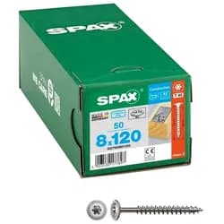 SPAX® Holzbauschrauben T40 A2 8x120 50 St.