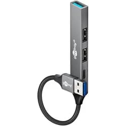 Goobay Slim 4-Port USB-Hub 74458