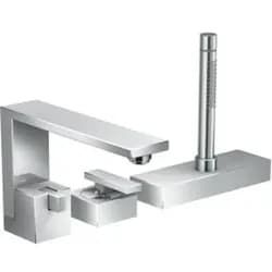 AXOR 46431000 3-Loch Wannenmischer Axor Edge F-Set - Grau