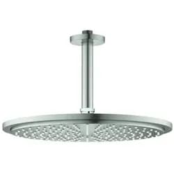 Grohe Kopfbrauseset Rainshower C 310 Deckenauslass 14,2cm, supersteel
