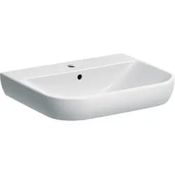 Waschtisch Geberit Smyle weiß, BxHxT: 600x165x480mm