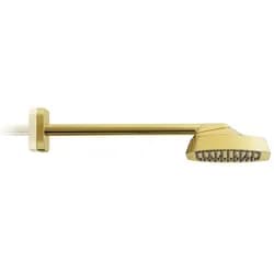 Hansgrohe AXOR ShowerSphere Kopfbrause 250/160 1jet EcoSmart+ mit Brausearm, Polished Gold Optic