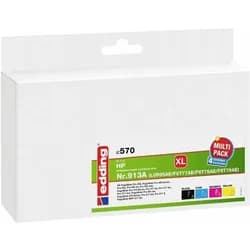 Edding, Druckerpatrone, Tinte Kombi-Pack (BK, C, M, Y)