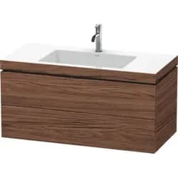 Duravit Waschtischunterschrank c-bonded L-Cube 100x48cm, 1 HL, N dkl., 2 Schub., wandhängend