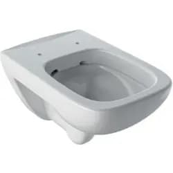 Geberit Renova Plan Wand-WC Tiefspüler Rimfree, weiß, KeraTect