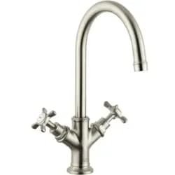 Hansgrohe Zweigriff Waschtischarmatur Axor Montreux brushed nickel, 16502820 16502820