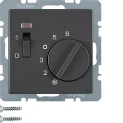 Berker 20306086, Thermostat, Grau