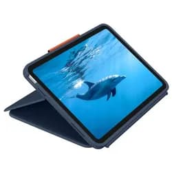 Logitech Tastatur-Case »Rugged Combo 4« Classic Blue blau, 25.6x2x19.5 cm