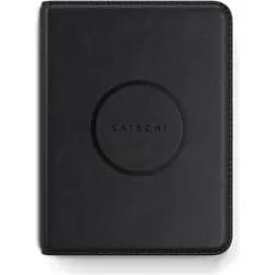 Vegan-Leather FindAll Passport Cover - Black