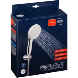 Grohe Tempesta 110 Wandhalterset 2 Strahlarten