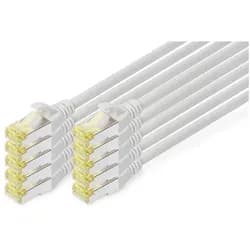 patch cable - 50 cm - grey - Grau - 0.5m