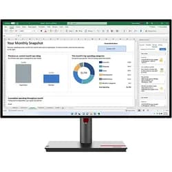 LENOVO - B2B P27h-30 27 Zoll QHD Business Monitor 6 ms Reaktionszeit 60 Hz