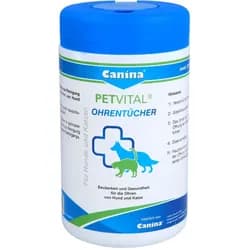 Petvital Feuchttücher für Ohren