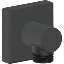 DURAVIT UV0630011046 Wandanschlussbogen square schwarz - Schwarz