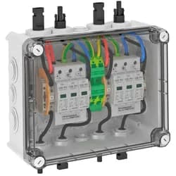 OBO PV-Systemlösung im Gehäuse PVG-C1000S110