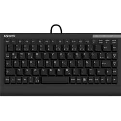 KeySonic ACK-595 C+ Mini-Tastatur USB schwarz