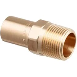 Einsteck-St. SANPRESS 2211.1, 122034 AG 28x1 aus Rotguss
