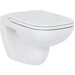 Wand-Tiefspül-WC Duravit D-Code spülrandlos, weiß