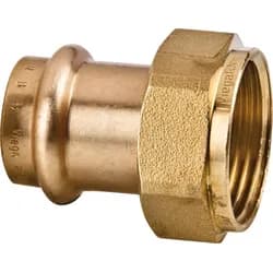 Verschraubung SANPRESS Nr.2263, 265700 flachdichtend 28x11/4 aus Rotguss