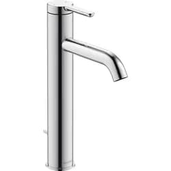 Duravit Waschtisch-Einhebelmischer L C.1 Ausl. 136mm, m Zugst.-Ablaufgarn., chrom