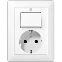Jung SCHUKO-Steckdose aws AS 5576 U WW