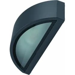 Heitronic Wandleuchte Hoja E27 IP54 anthrazit
