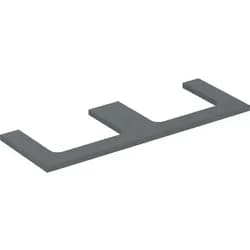 Geberit ONE WT-Platte, Aus re/li, für AWT 135x3x47cm, lava matt