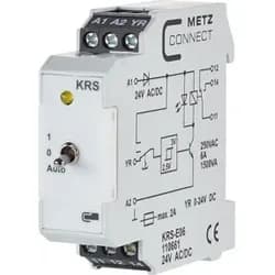 Metz Connect KRS-E06 H Leistungsrelais Weiss, Relais
