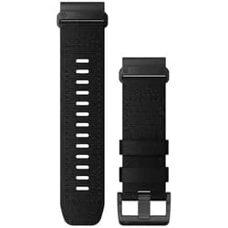Garmin Quickfit® 26mm Nylon Armband (Größe 26mm, schwarz)