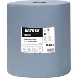 KATRIN® Putztuchrolle 3-lagig blau