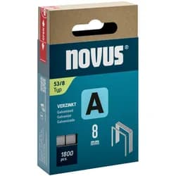 novus Tackerklammern 53/8 Feindraht superhart 8 mm